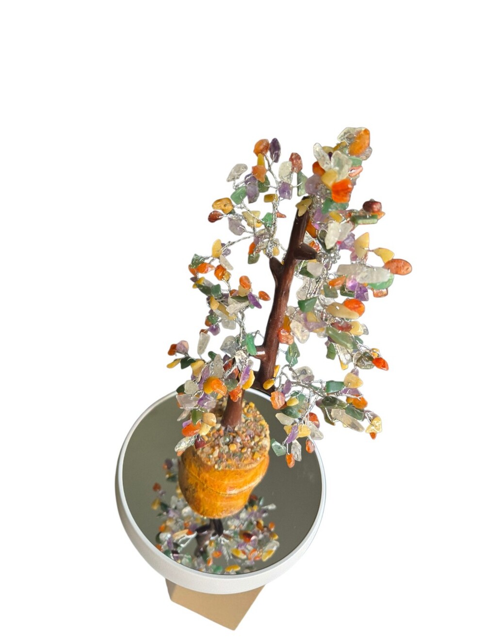 Energy Balancing Gem Tree – Handmade Crystal Bonsai for Meditation & Feng Shui - Picture 6 of 8
